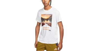 Тениска Nike Trail Dri-FIT Tee Бяло | fd0120-100, 1