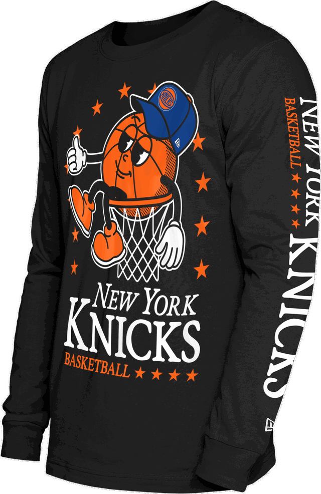 New York Knicks NBA Long-Sleeve Graphic Tee