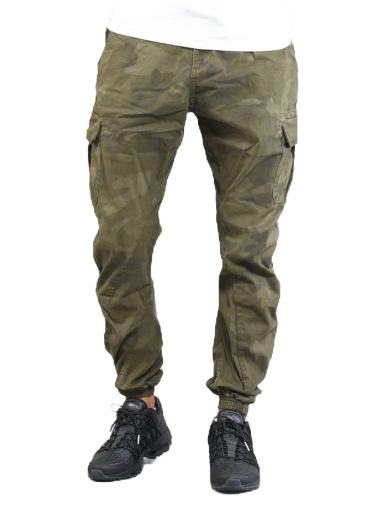 Карго панталони Urban Classics Cargo Jogging Pants Зелено | TB1611