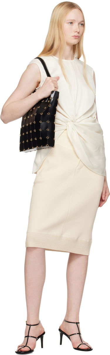 Голяма пазарска чанта Khaite KHAITE Emma Tote Черно | H1036-877, 3