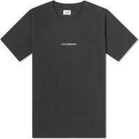Тениска C.P. Company Small Logo T-Shirt Черно | 15CMTS048A-006586W-999, 1