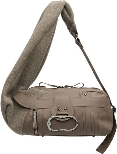 Чанта през рамо Ottolinger Ottolinger Wool Leather Bag Сиво | 126-901526-01, 0