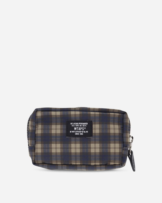 Standard Supply Plaid Square Pouch S