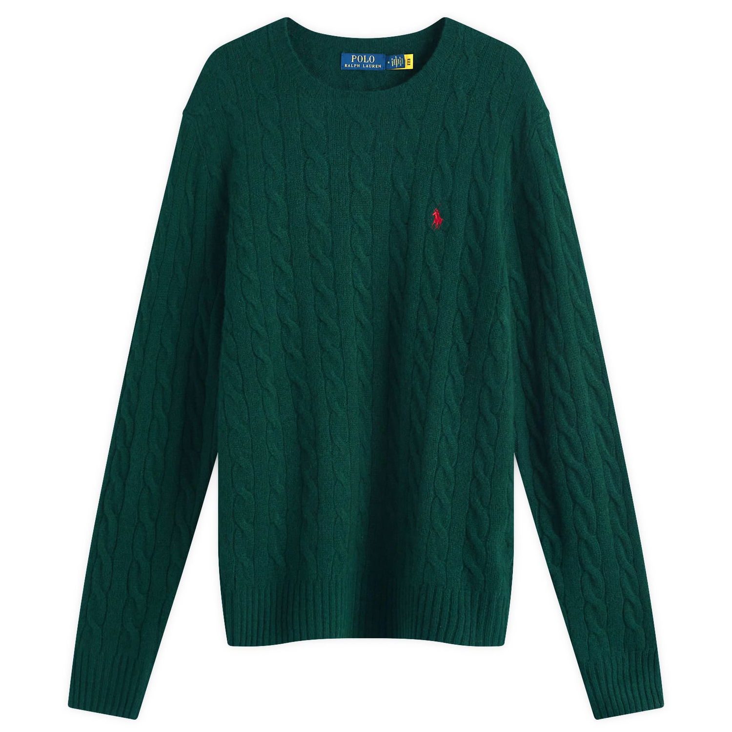 Пуловер Polo by Ralph Lauren Cable Knit Jumper Зелено | 710876762004, 0