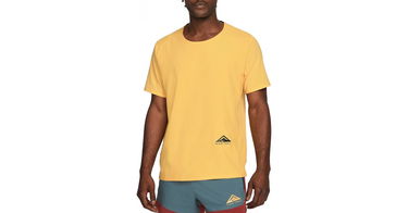 Тениска Nike Nike Dri-FIT Rise 365 Trail Running T-Shirt Жълто | cz9050-761, 1