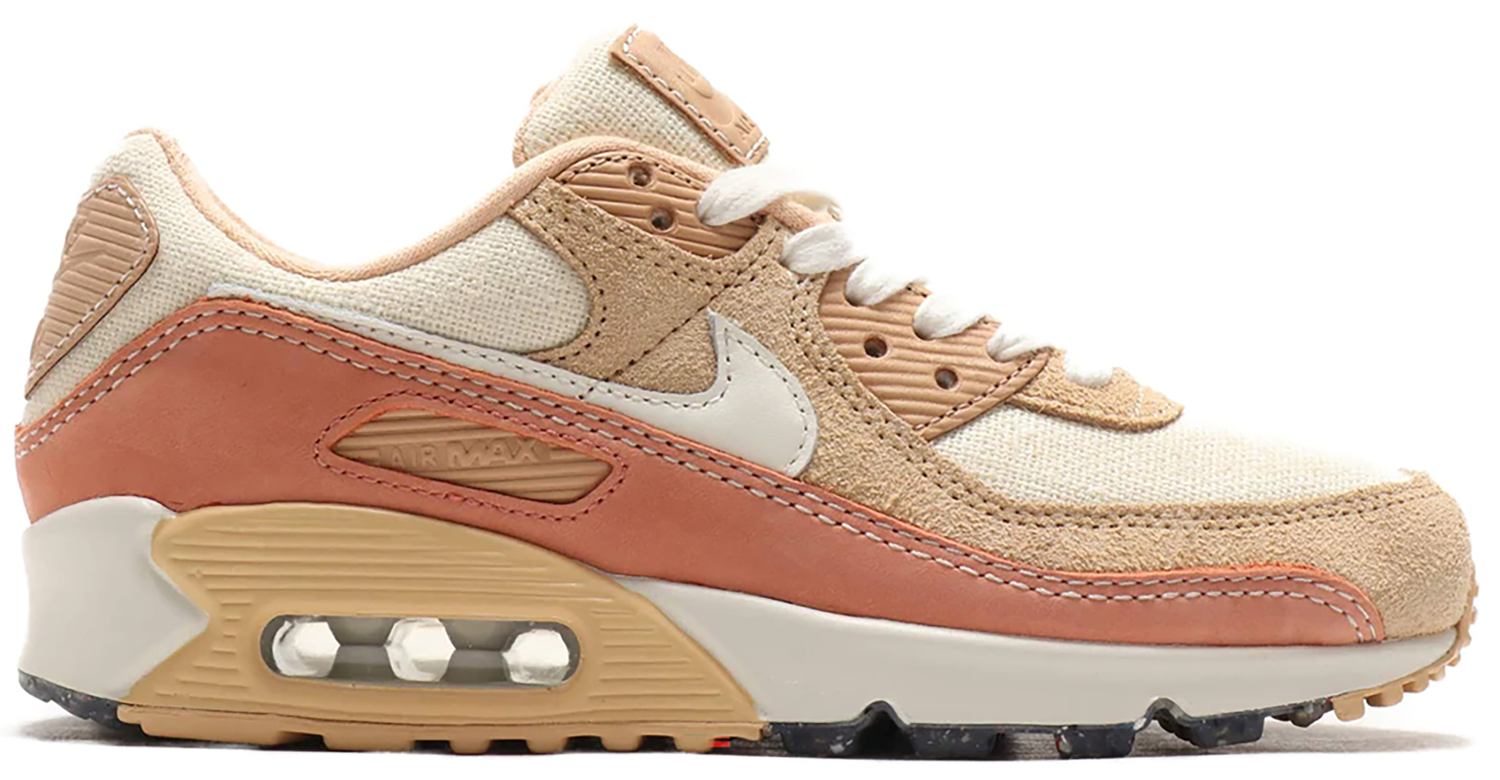 Кецове и обувки Nike Air Max 90 Cork Sail Tan W Бежово | CW6209-212, 0