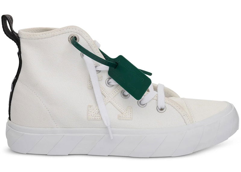 Кецове и обувки Off-White Vulc Mid Canvas White Бяло | OMIA119S22-LEA-001-0101, 0