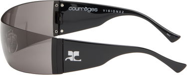 Слънчеви очила Courrèges Courrèges Vision 02 Shield Sunglasses Сиво | 424ALU016AC0006, 2