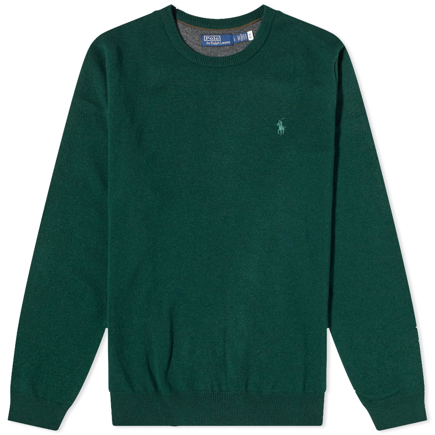 Суитчър Polo by Ralph Lauren Polo Ralph Lauren Lambswool Crew Knit Hunt Club Зелено | 710876714002, 0