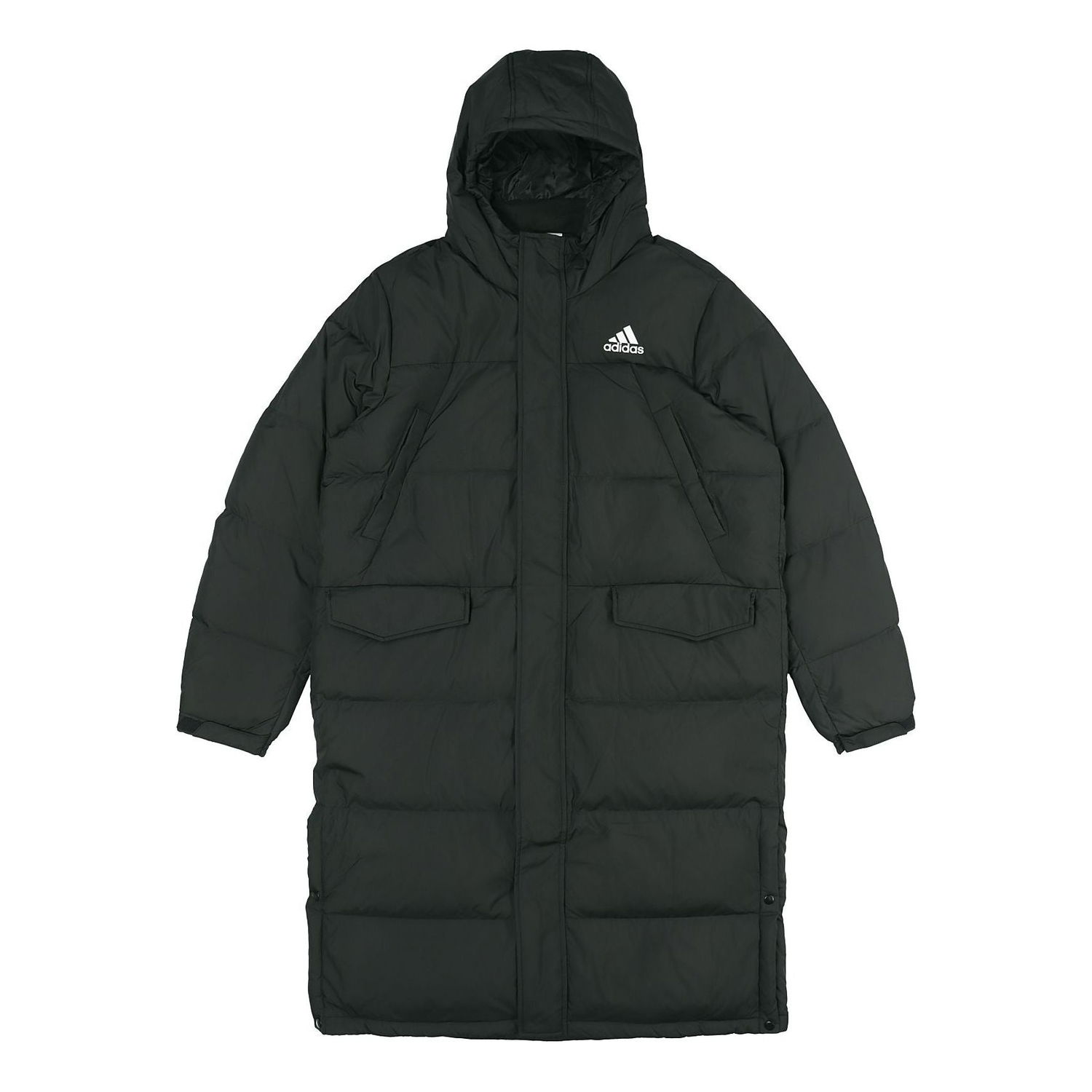 Парка adidas Originals 3-Stripes Long Down Parka Черно | GK0664, 0