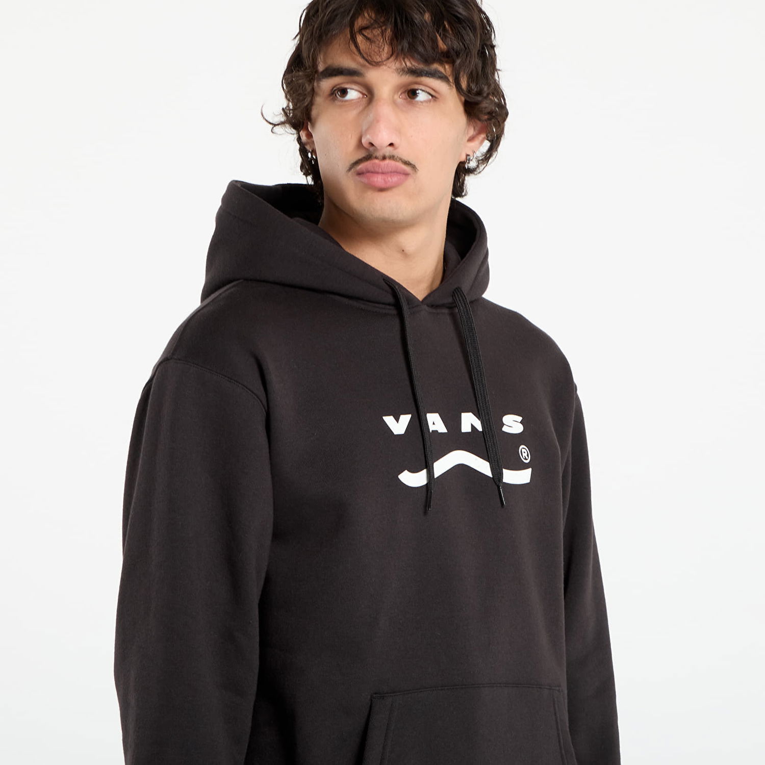 Суитчър Vans Deteremined Pullover Hoodie Черно | VN000P8GBLK1, 1