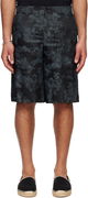 Off-White Jacquard Fresco Bowling Shorts