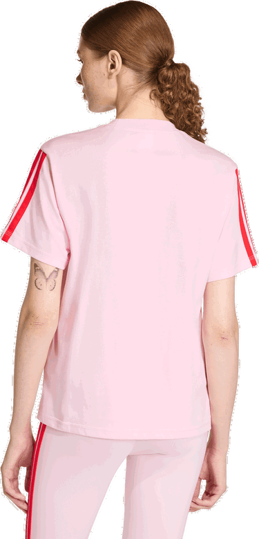 Тениска adidas Originals Short Sleeve T-Shirt Essentials 3 Stripes Розово | kc5199, 2