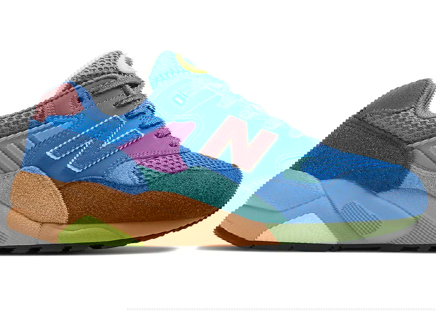 Кецове и обувки New Balance 580 Blue Multi-Color Gum Многоцветен | MT580HSB, 0