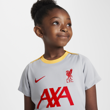 Фланелка Nike Liverpool FC Academy Pro Dri-FIT Short Sleeve T-Shirt Сиво | FQ2777-078, 2