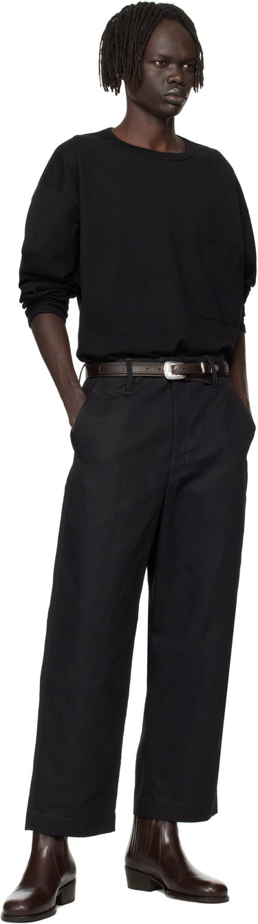 Колани LEMAIRE Lemaire Minimal Western Belt Черно | AC1181 LL139, 3