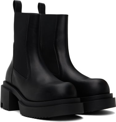 Облекло Rick Owens Rick Owens Hollywood Beatle Bogun Chelsea Boots Черно | RU01E5832 LOO, 3