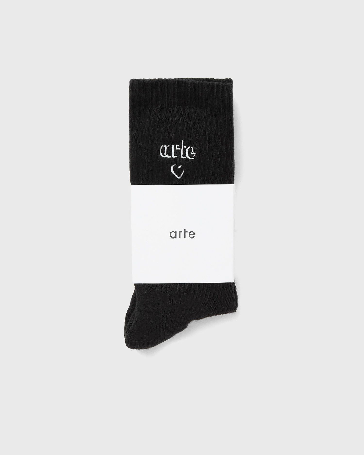 Чорапи Arte Antwerp Crew Socks with Heart Logo Черно | AW25-241M-001, 1