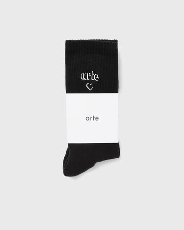 Чорапи Arte Antwerp Crew Socks with Heart Logo Черно | AW25-241M-001, 1