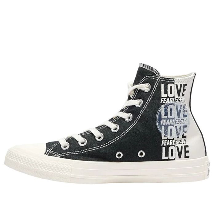 Кецове и обувки Converse Chuck Taylor All Star High 'Love Fearlessly' Черно | 168228F, 0