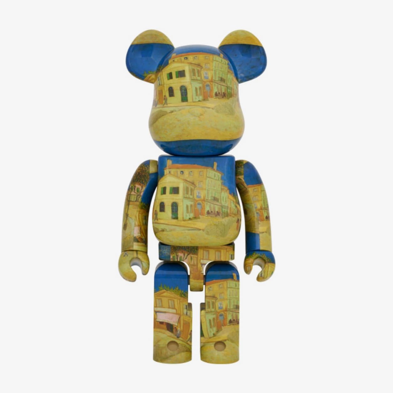 Колекционерско Medicom Toy Van Gogh Museum The Yellow House (The Street) 1000% Bearbrick Figure Многоцветен | 4530956618722, 0