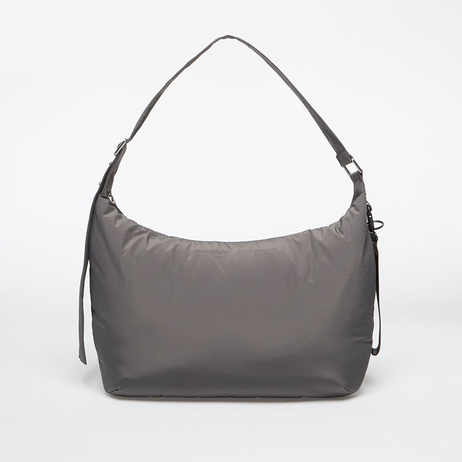Чанта през рамо Samsoe Samsoe Safreja Hobo Bag Large Сиво | F24400198_190405TCX, 0