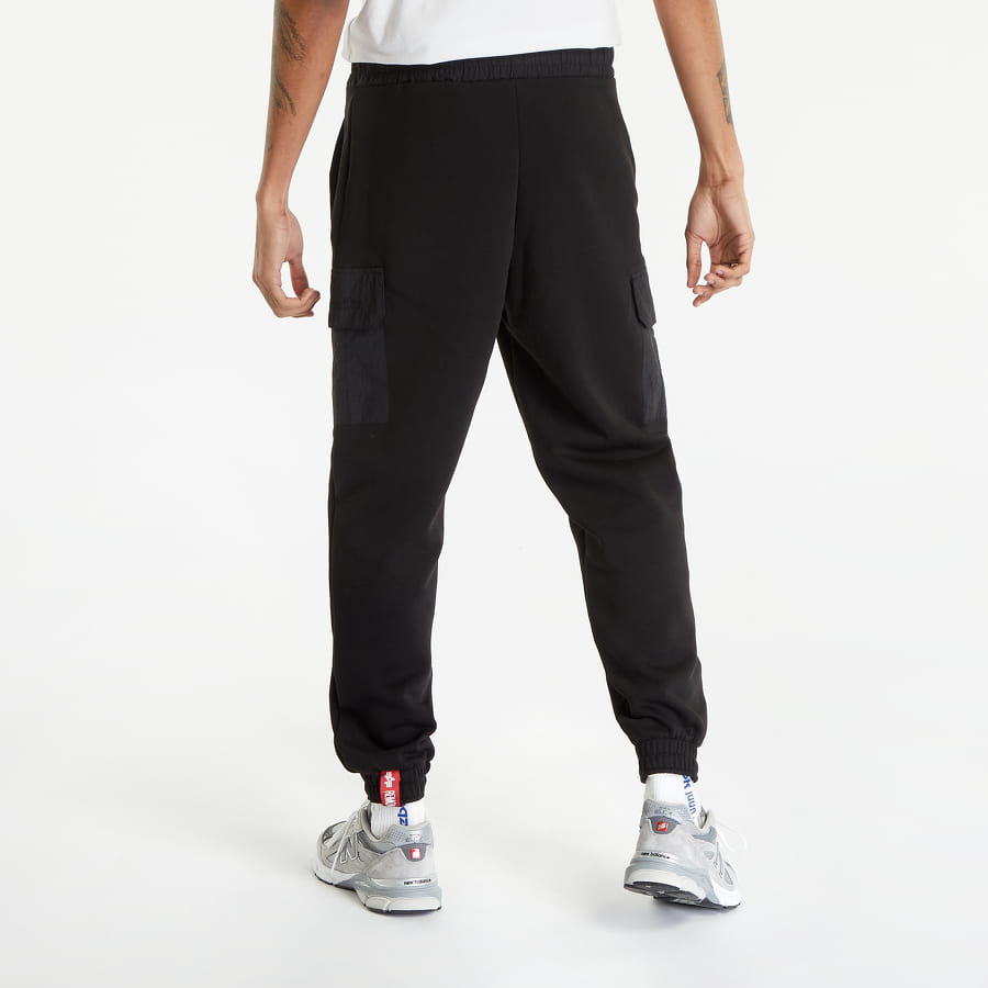 Къси панталони Alpha Industries Sweat Nylon Cargo Jogger Черно | 108363-03, 1