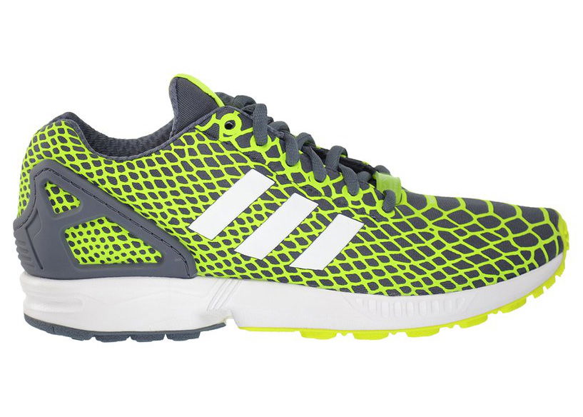 Кецове и обувки adidas Originals ZX Flux Techfit Yellow White Onix Зелено | B24934, 0
