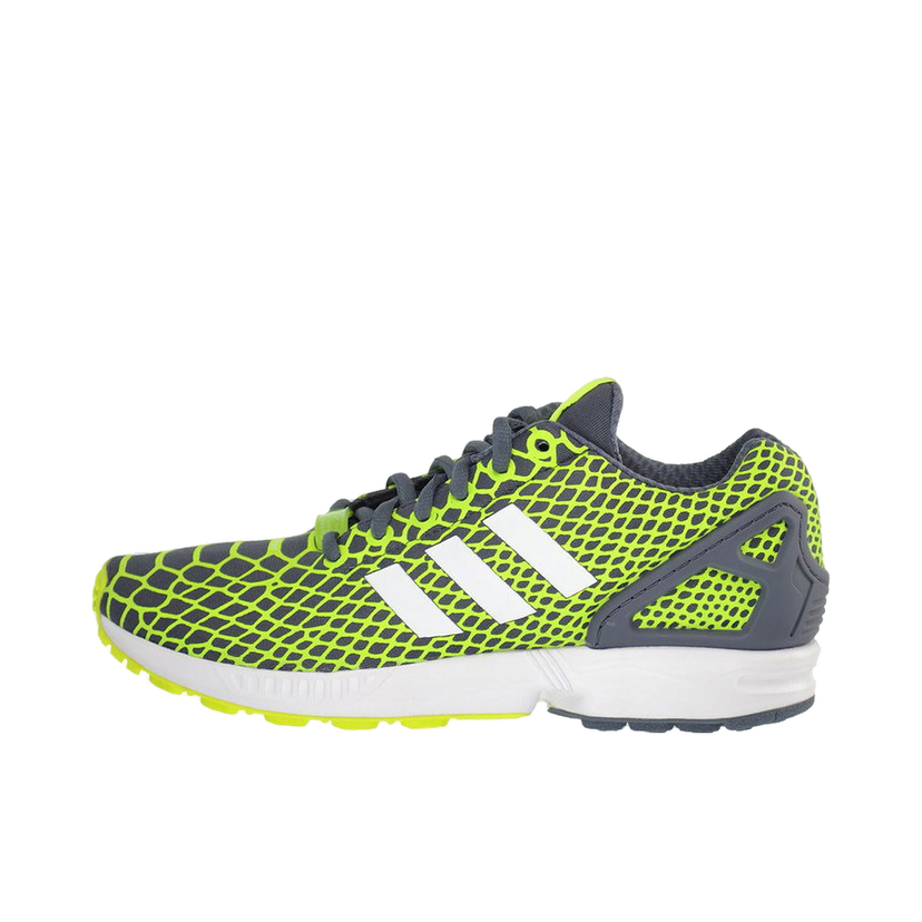 Кецове и обувки adidas Originals ZX Flux Techfit Yellow White Onix Зелено | B24934