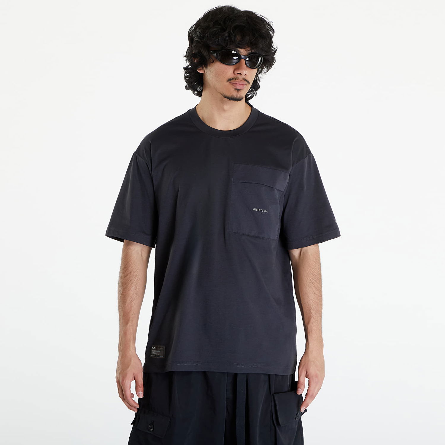 Тениска OAKLEY FGL Scratch Tee 4.0 Phantom Черно | FOA406369-01N, 0