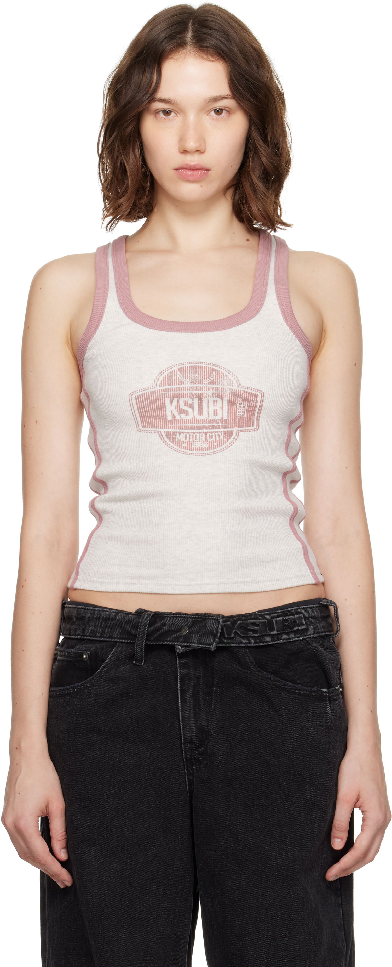 Потник Ksubi Ksubi Pitt Lane Origin Tank Top Бяло | WPF25SI002, 0
