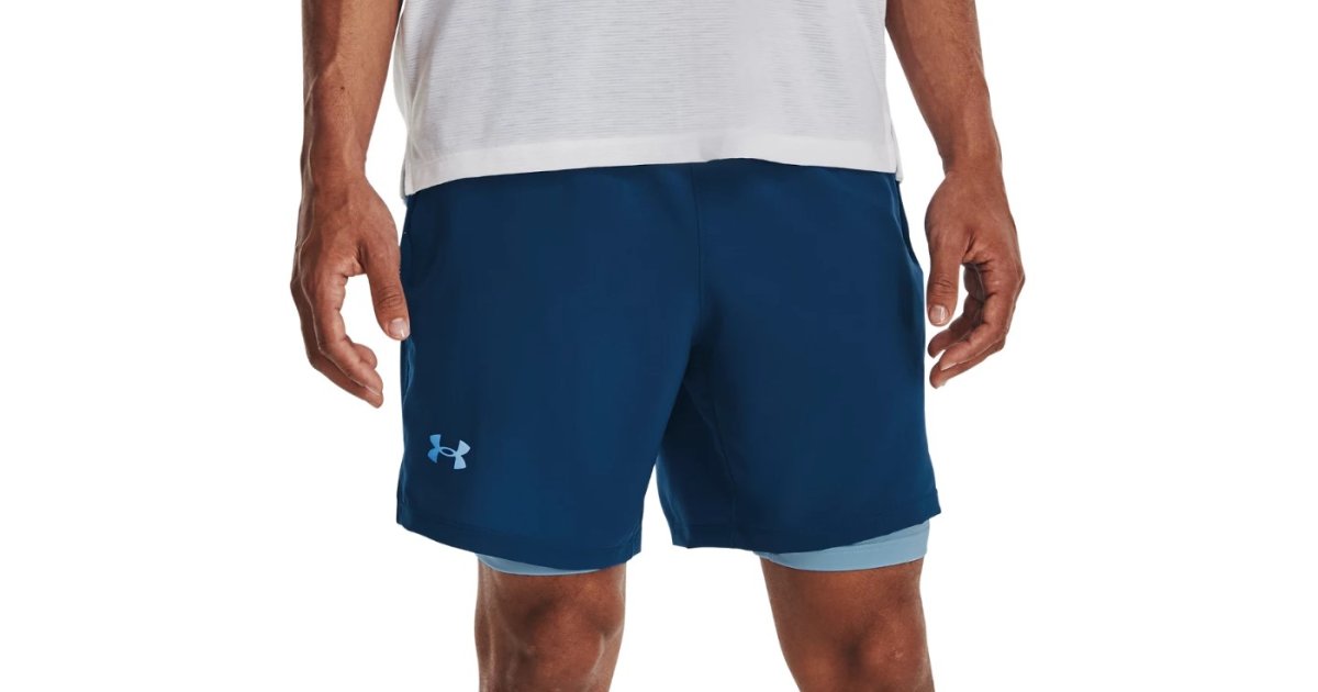 Къси панталони Under Armour Launch 7'' 2v1 Тъмно синьо | 1361497-426, 1