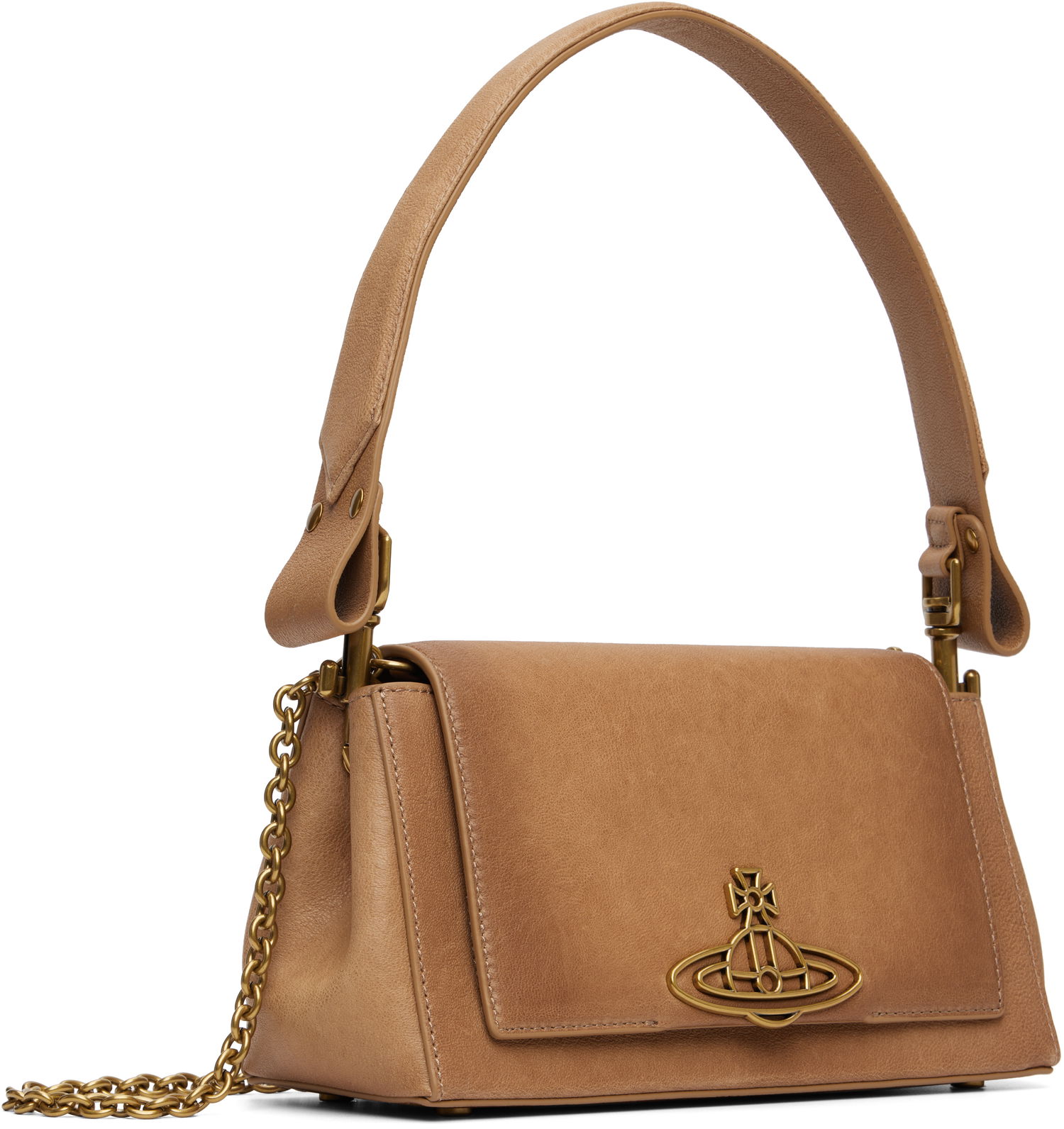 Чанта през рамо Vivienne Westwood Vivienne Westwood Hazel Medium Shoulder Bag Бежово | 4602000LW-L00A8-, 1