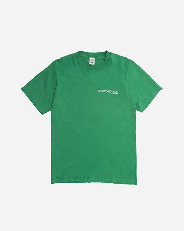 Тениска Sporty & Rich Disco T-Shirt Зелено | TS474KE, 0
