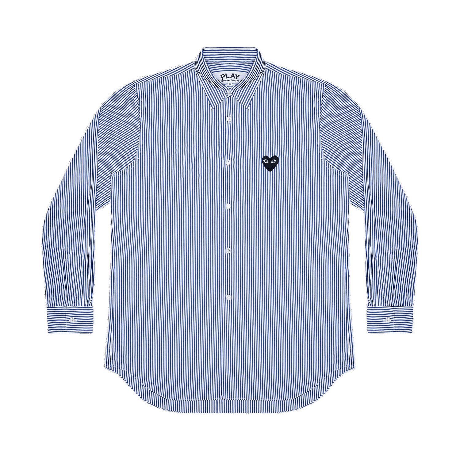 Риза Comme des Garçons PLAY Striped Shirt Синьо | AZ B018 051 1, 0