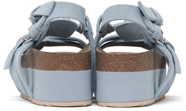 Pокля R13 R13 Suede Platform Sandals Синьо | R13WS075-S211A, 1