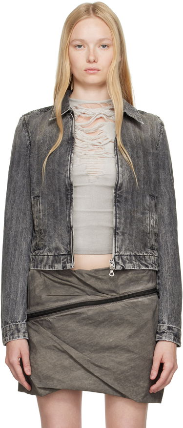 Жилетка Diesel Diesel De-Corb Acid Wash Denim Jacket Сиво | A15789 09L59, 0