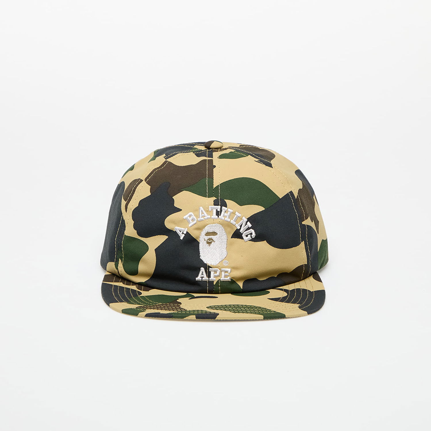 Шапка с козирка BAPE A BATHING APE Gore-Tex 1St Camo Panel Cap Жълто | 001CPK701006M YEL, 0