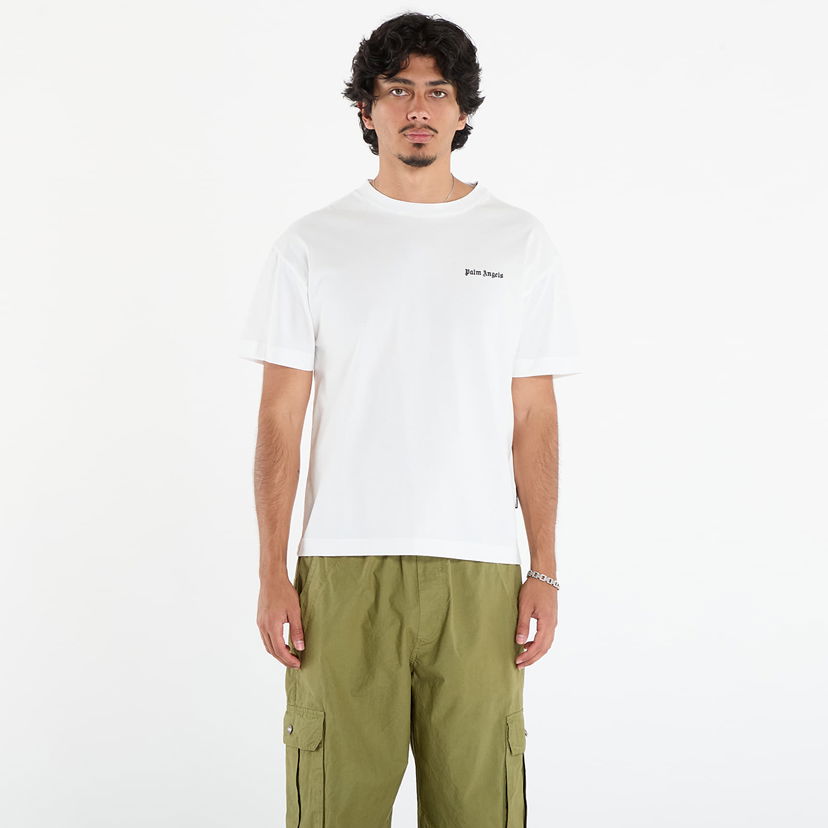 Тениска Palm Angels Palm Angels Classic Logo T-Shirt Бяло | PM2B003F25JER0018484