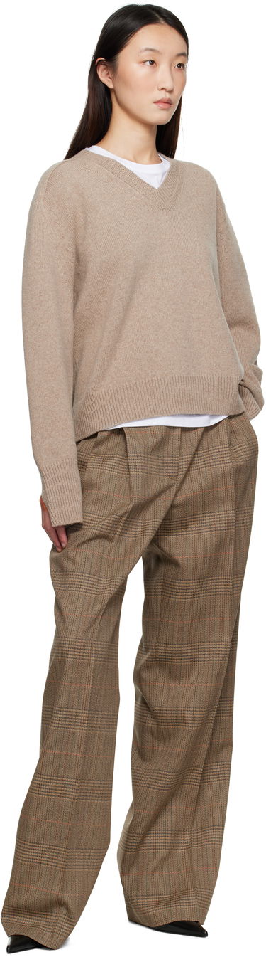 Пуловер Róhe Róhe Sleeve Wrap Sweater Бежово | 416-23-320, 3