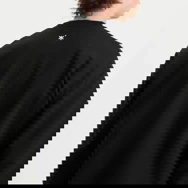 Суитчър Snow Peak Square Logo Pullover Sweatshirt Черно | NSD-SW-25AU001-BLK, 5