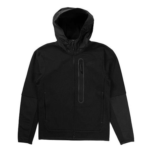 Суитчър Nike Nike Sportswear Tech Fleece Full-Zip Hoodie Черно | CZ9905-010, 0