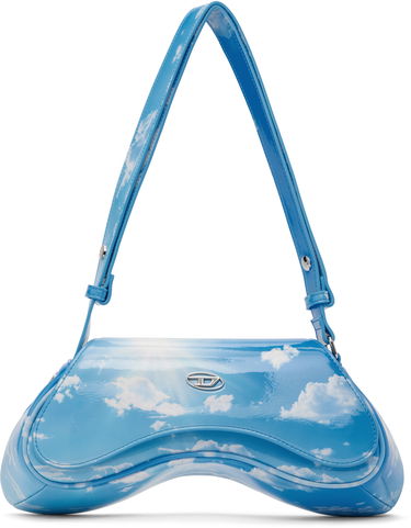 Дамска чанта Diesel Diesel Play Crossbody Clutch Синьо | X10221 P6019, 0