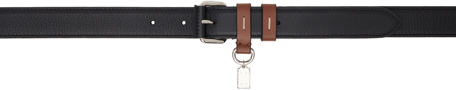 Колани Maison Margiela Maison Margiela Contrast Leather Belt Черно | SA1TP0018 P7268, 0
