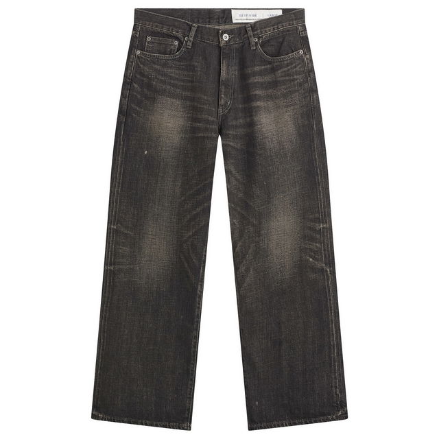 Wide Leg Selvedge Denim Jeans