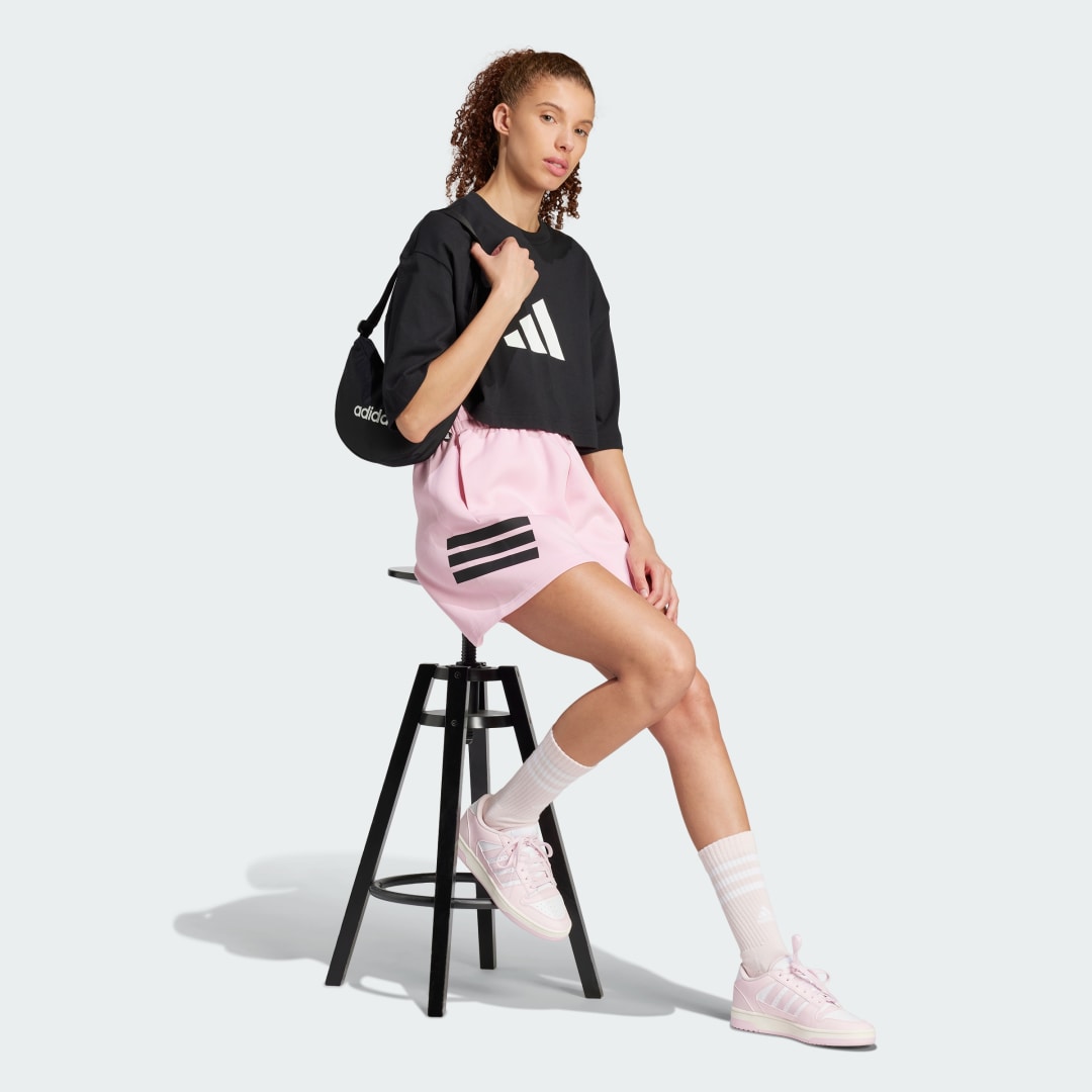 Къси панталони adidas Performance Future Icons 3-Stripes Shorts Розово | JC5444, 1
