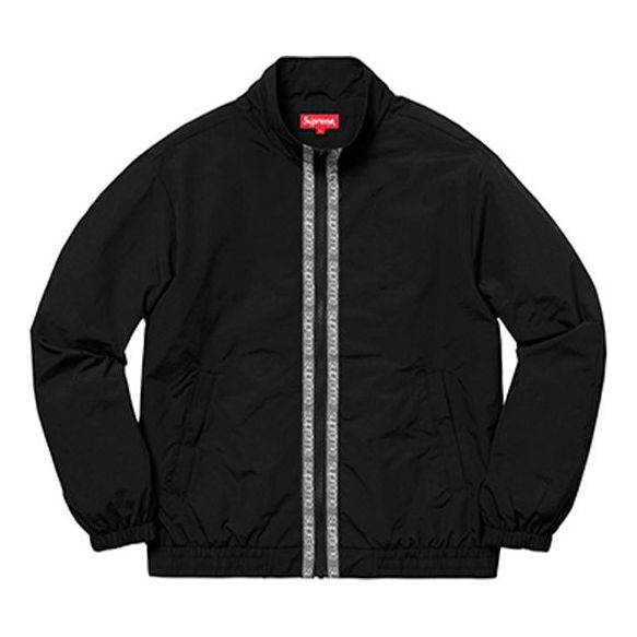Ветровка Supreme Supreme Classic Taping Track Jacket Черно | SUP-SS18-536, 0