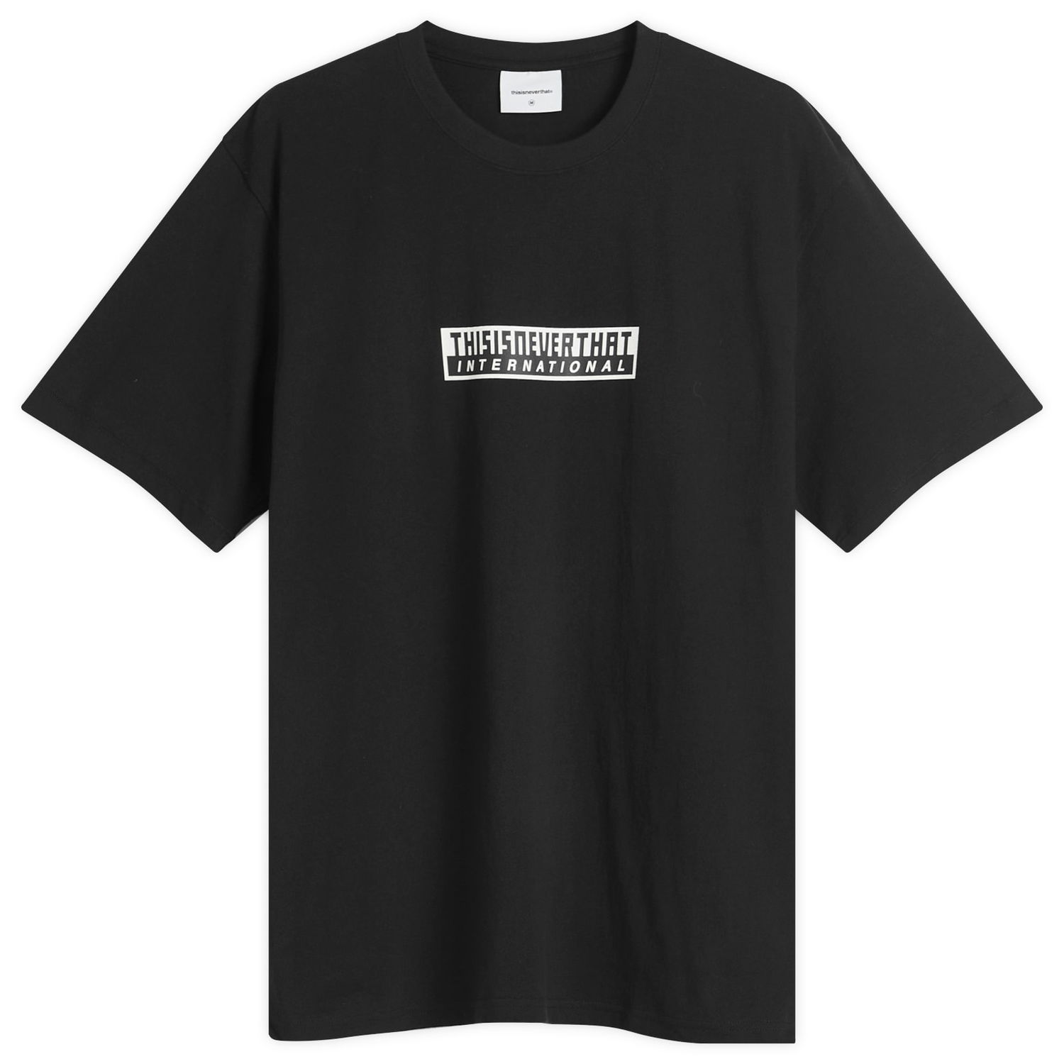 Тениска thisisneverthat Tnt International T-Shirt, Size Large Черно | TN251TTSST11-BLK, 0
