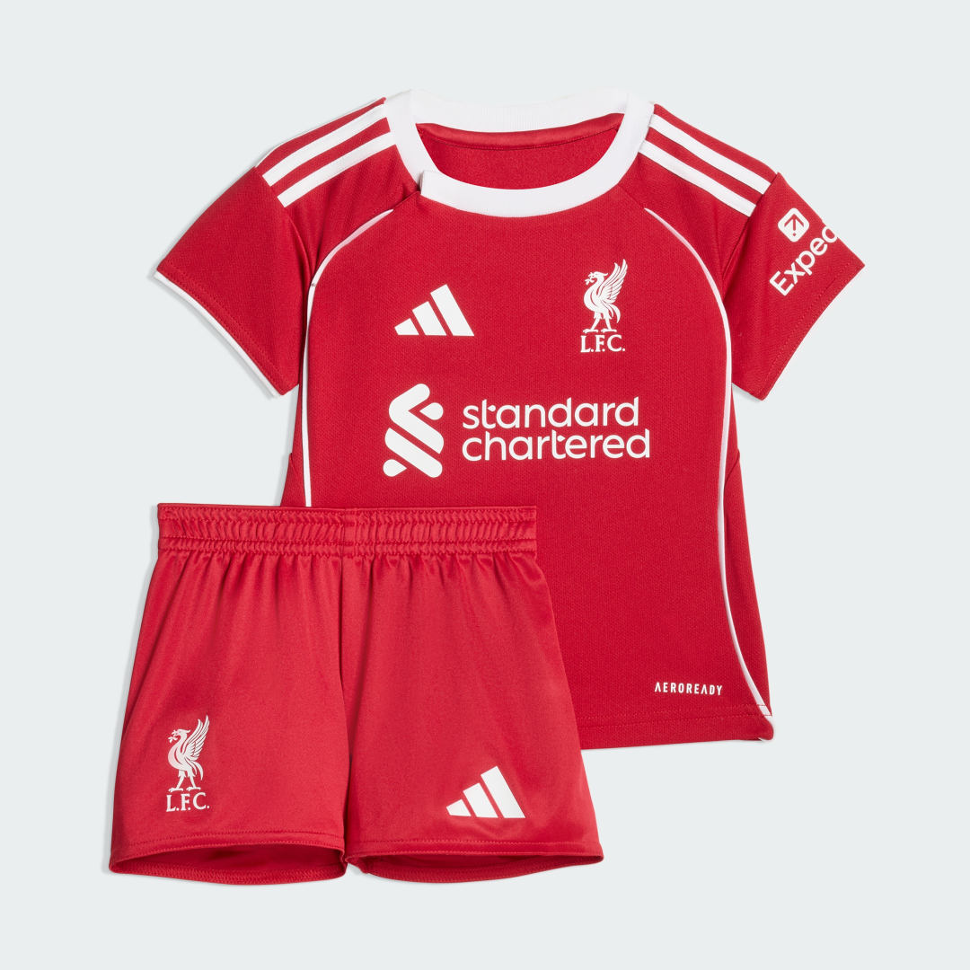 Комплект adidas Performance Liverpool FC 25/26 Home Kit Червено | JV6443, 0