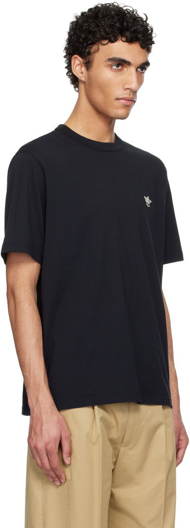 Тениска MAISON KITSUNÉ Maison Kitsuné Barista Fox Patch Relax T-Shirt Бяло | CKNU00102KJ7014, 4